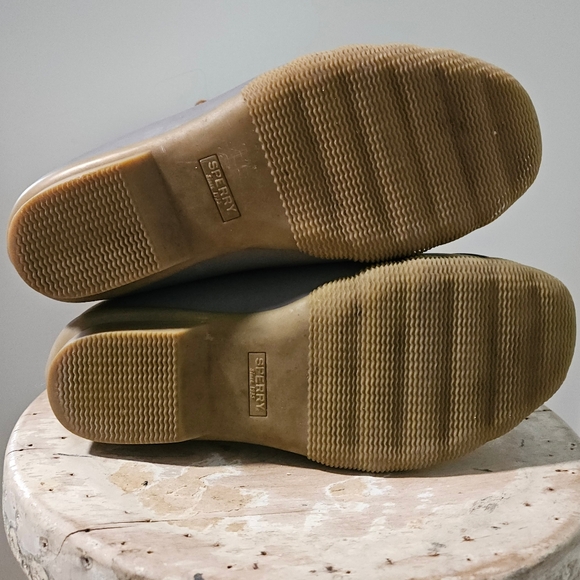 Sporto Lace Up Duck Boots Wool And Thinsulate With Zipper SZ 7.5 - Picture 6 of 9